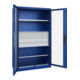 C+P Armoire lourde Acurado Pro 1950 x 1200 x 500 mm bleu