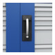 C+P Armoire lourde Acurado Pro 1950 x 1200 x 500 mm bleu