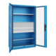 C+P Armoire lourde Acurado Pro 1950 x 1200 x 500 mm bleu