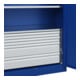 C+P Armoire lourde Acurado Pro 1950 x 1200 x 500 mm bleu