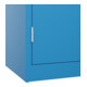 C+P Armoire lourde Acurado Pro 1950 x 1200 x 500 mm bleu