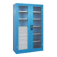 C+P Armoire lourde Acurado Pro 1950 x 1200 x 500 mm bleu