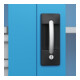 C+P Armoire lourde Acurado Pro 1950 x 1200 x 500 mm bleu