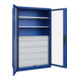 C+P Armoire lourde Acurado Pro 1950 x 1200 x 500 mm bleu
