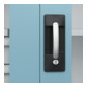 C+P Armoire lourde Acurado Pro 1950 x 1200 x 500 mm gris/bleu