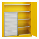 C+P Armoire lourde Acurado Pro 1950 × 1200 × 500 mm RAL 1023