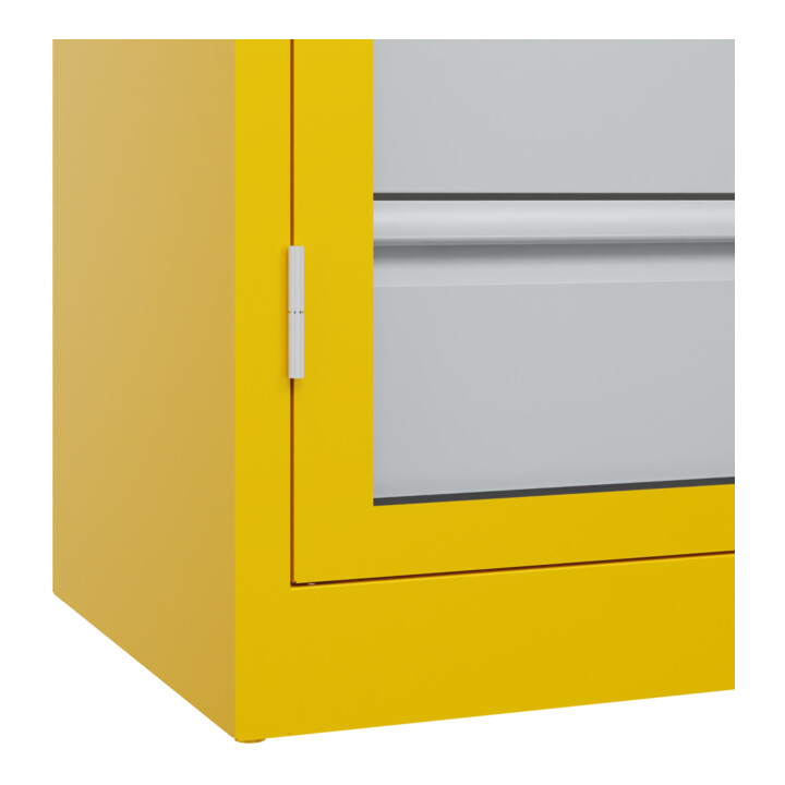 C+P Armoire lourde Acurado Pro 1950 × 1200 × 500 mm RAL 1023