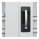 C+P Armoire lourde Acurado Pro 1950 x 1200 x 500 mm RAL 7035
