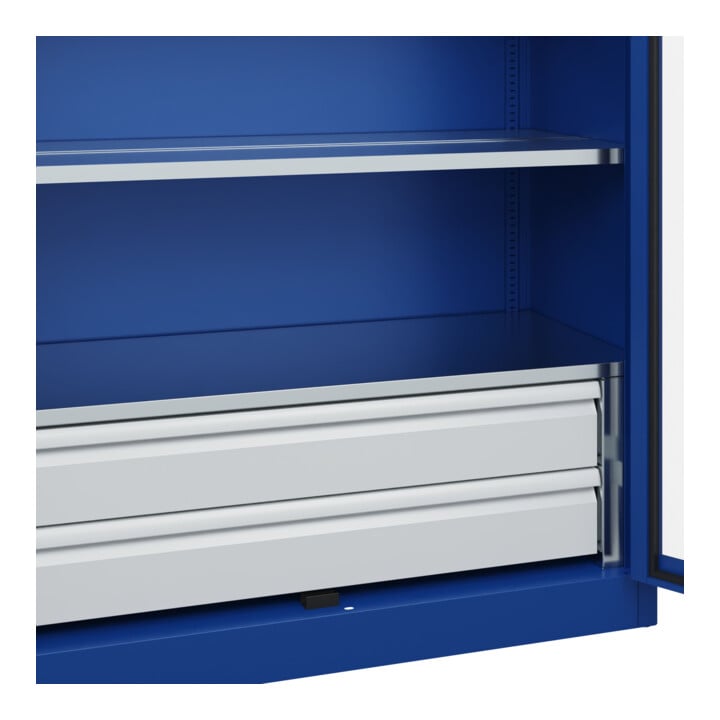 C+P Armoire lourde Acurado Pro 1950 x 1200 x 600 mm 5010/5010