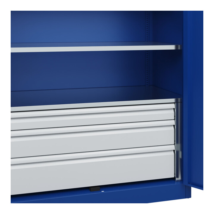 C+P Armoire lourde Acurado Pro 1950 x 1200 x 600 mm 5010/5010