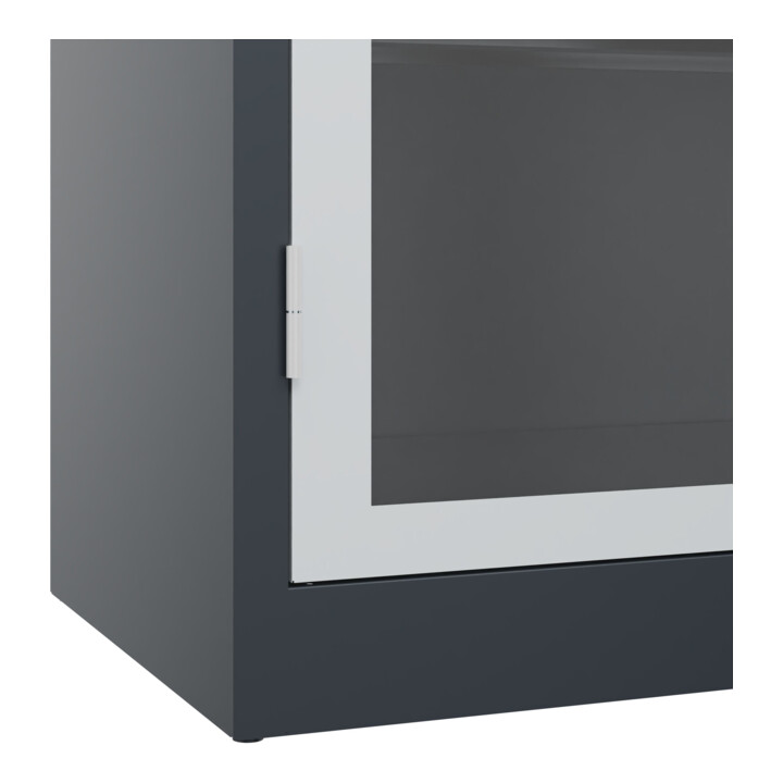 C+P Armoire lourde Acurado Pro 1950 x 1200 x 600 mm 7016/7035