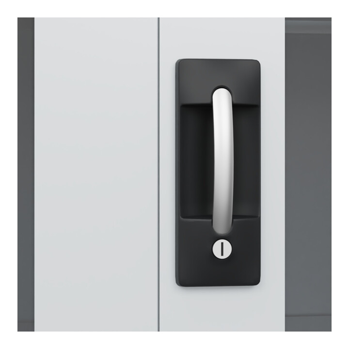 C+P Armoire lourde Acurado Pro 1950 x 1200 x 600 mm 7016/7035