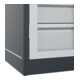 C+P Armoire lourde Acurado Pro 1950 x 1200 x 600 mm 7016/7035