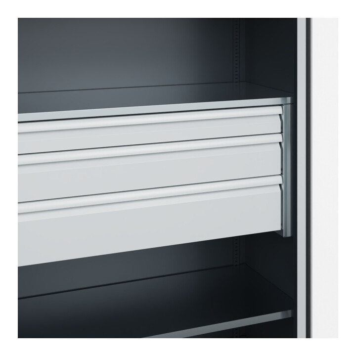 C+P Armoire lourde Acurado Pro 1950 x 1200 x 600 mm 7016/7035