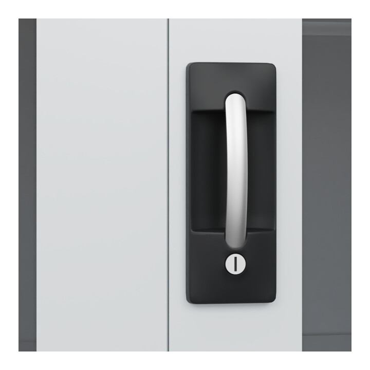 C+P Armoire lourde Acurado Pro 1950 x 1200 x 600 mm 7016/7035