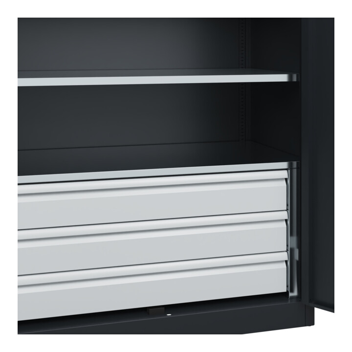 C+P Armoire lourde Acurado Pro 1950 × 1200 × 600 mm 7021/7021