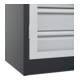 C+P Armoire lourde Acurado Pro 1950 x 1200 x 600 mm 7021/7035