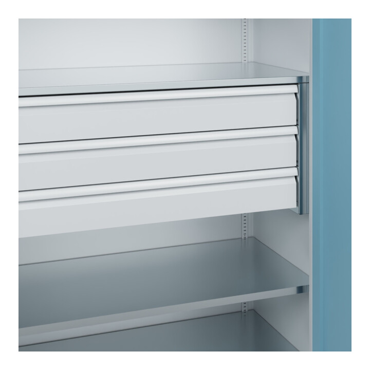 C+P Armoire lourde Acurado Pro 1950 × 1200 × 600 mm 7035/0010