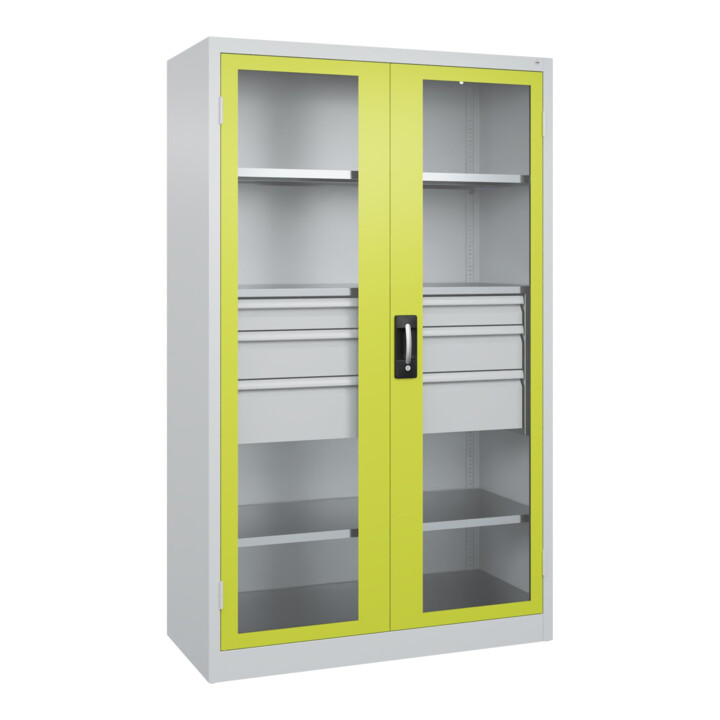 C+P Armoire lourde Acurado Pro 1950 x 1200 x 600 mm 7035/0024