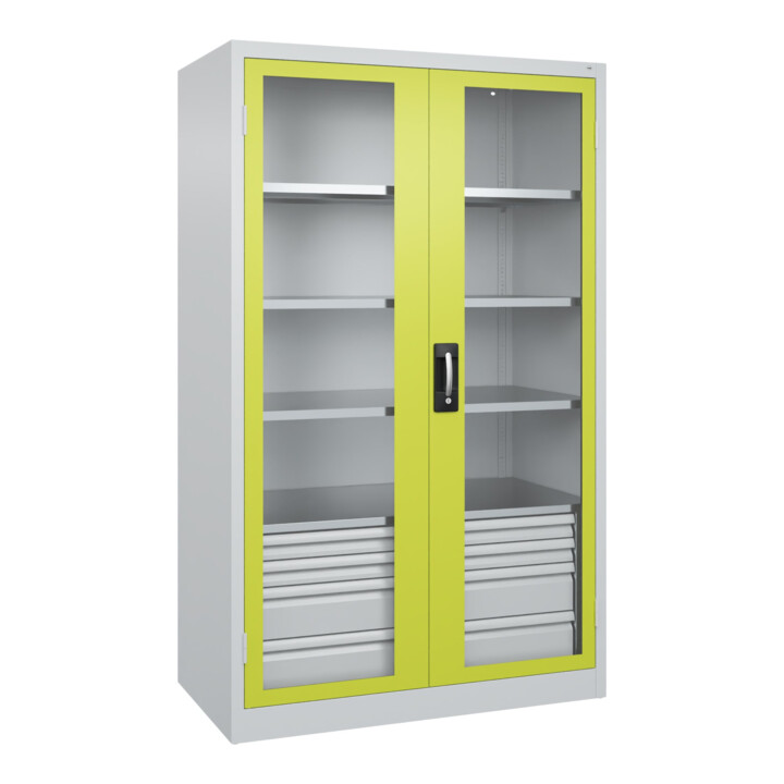 C+P Armoire lourde Acurado Pro 1950 x 1200 x 600 mm 7035/0024