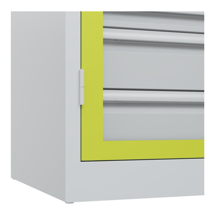 C+P Armoire lourde Acurado Pro 1950 x 1200 x 600 mm 7035/0024