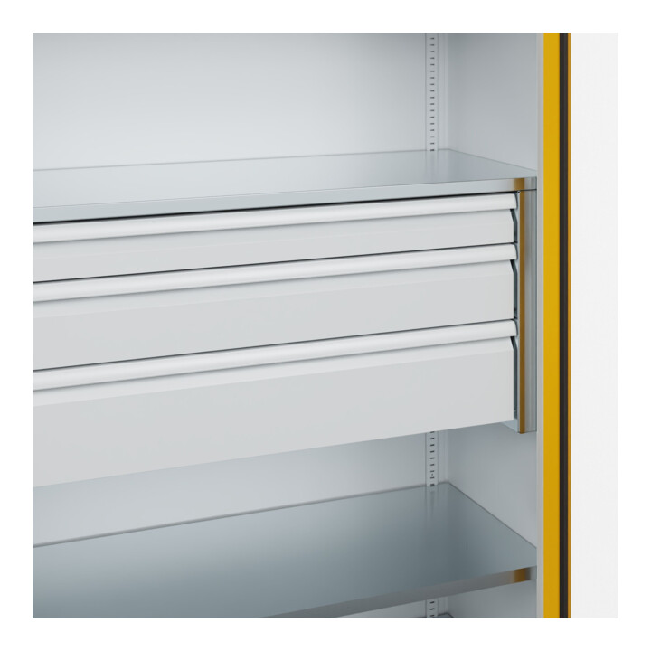 C+P Armoire lourde Acurado Pro 1950 x 1200 x 600 mm 7035/1004