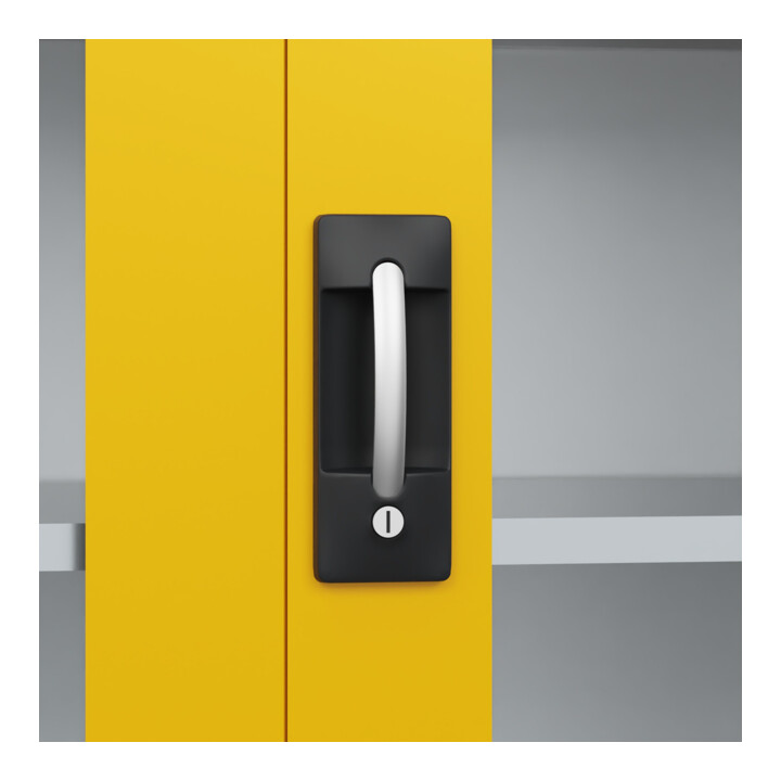 C+P Armoire lourde Acurado Pro 1950 x 1200 x 600 mm 7035/1004