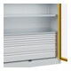 C+P Armoire lourde Acurado Pro 1950 x 1200 x 600 mm 7035/1004
