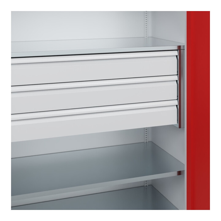 C+P Armoire lourde Acurado Pro 1950 x 1200 x 600 mm 7035/3000