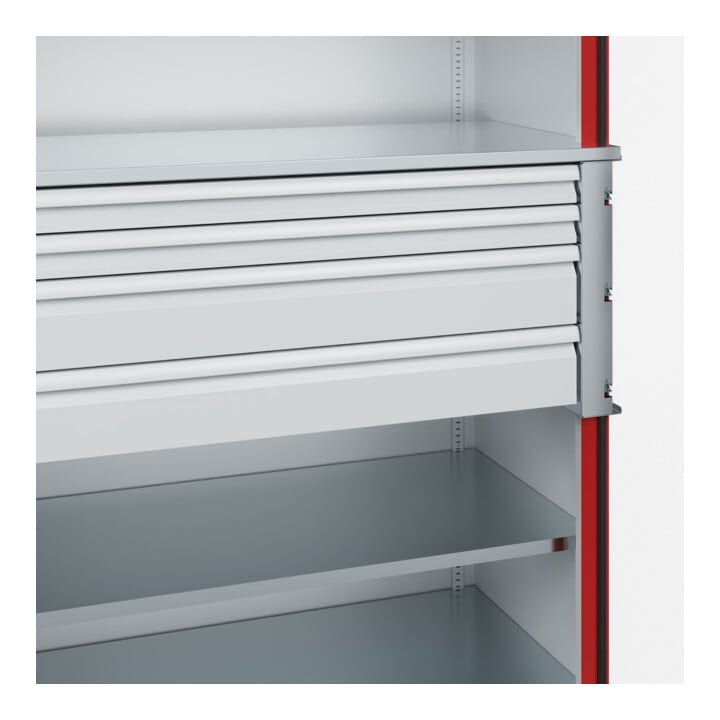 C+P Armoire lourde Acurado Pro 1950 x 1200 x 600 mm 7035/3000