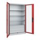 C+P Armoire lourde Acurado Pro 1950 x 1200 x 600 mm 7035/3000