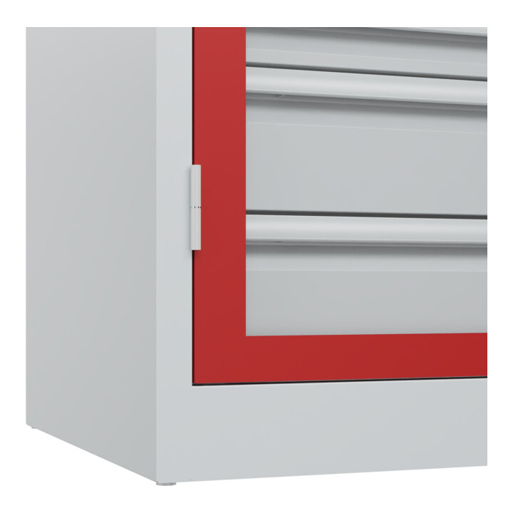 C+P Armoire lourde Acurado Pro 1950 x 1200 x 600 mm 7035/3000