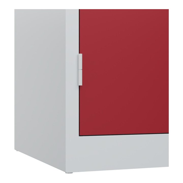 C+P Armoire lourde Acurado Pro 1950 x 1200 x 600 mm 7035/3003