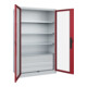 C+P Armoire lourde Acurado Pro 1950 x 1200 x 600 mm 7035/3003