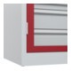 C+P Armoire lourde Acurado Pro 1950 x 1200 x 600 mm 7035/3003