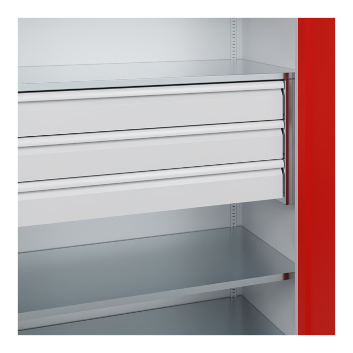 C+P Armoire lourde Acurado Pro 1950 x 1200 x 600 mm 7035/3020