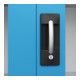 C+P Armoire lourde Acurado Pro 1950 x 1200 x 600 mm 7035/5012