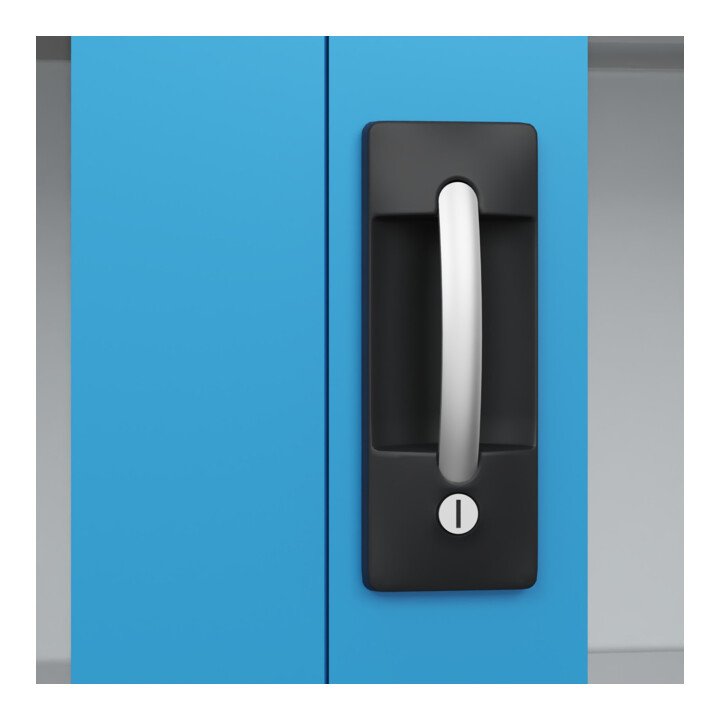 C+P Armoire lourde Acurado Pro 1950 x 1200 x 600 mm 7035/5012