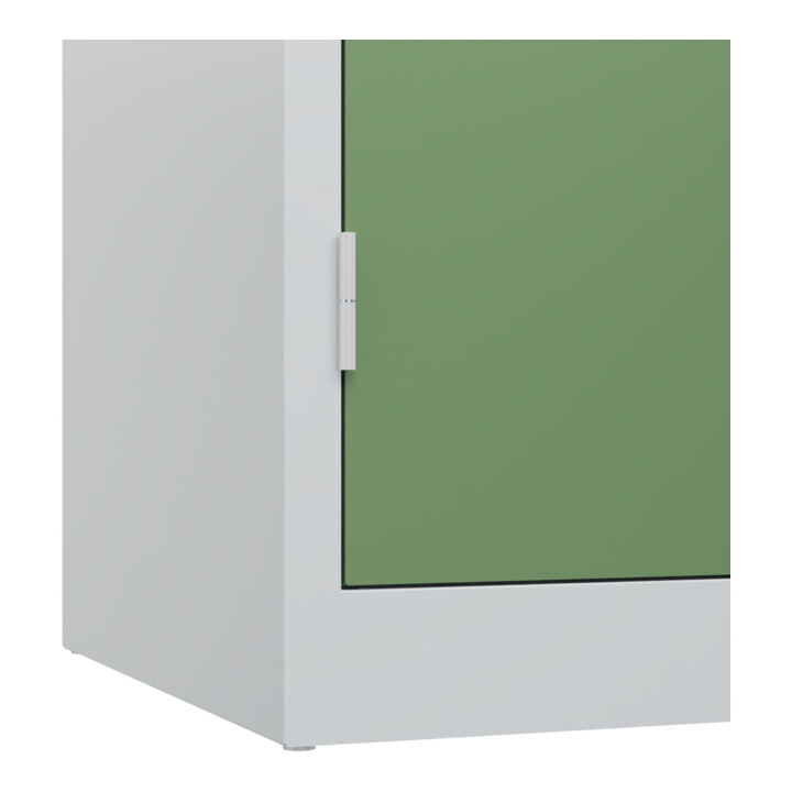 C+P Armoire lourde Acurado Pro 1950 x 1200 x 600 mm 7035/6011