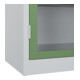 C+P Armoire lourde Acurado Pro 1950 x 1200 x 600 mm 7035/6011