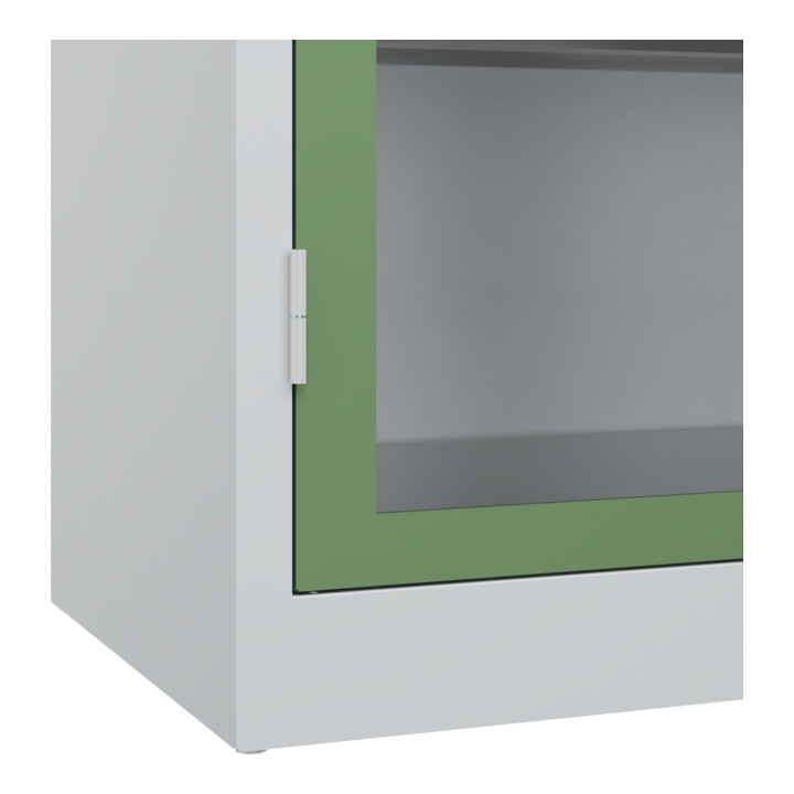 C+P Armoire lourde Acurado Pro 1950 x 1200 x 600 mm 7035/6011