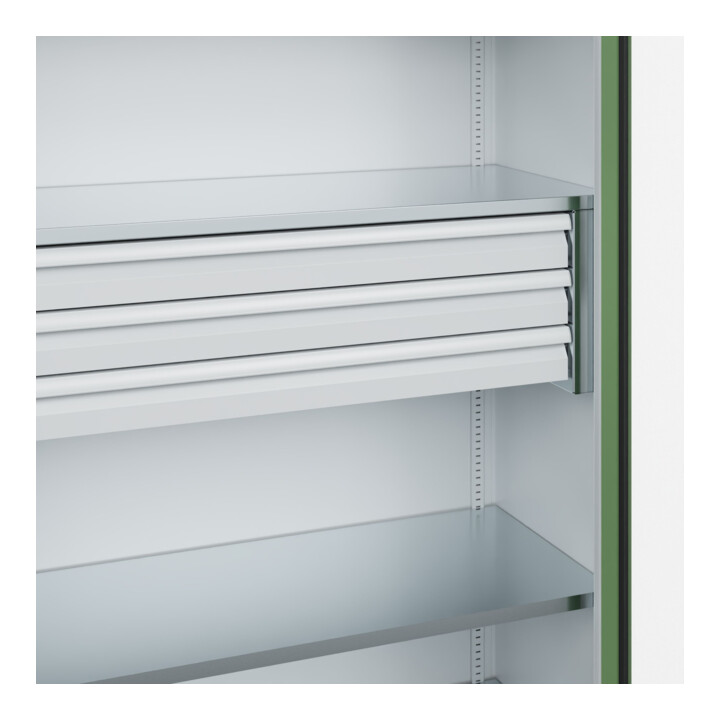 C+P Armoire lourde Acurado Pro 1950 x 1200 x 600 mm 7035/6011