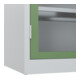 C+P Armoire lourde Acurado Pro 1950 x 1200 x 600 mm 7035/6011