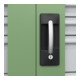C+P Armoire lourde Acurado Pro 1950 x 1200 x 600 mm 7035/6011