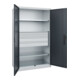 C+P Armoire lourde Acurado Pro 1950 x 1200 x 600 mm 7035/7016