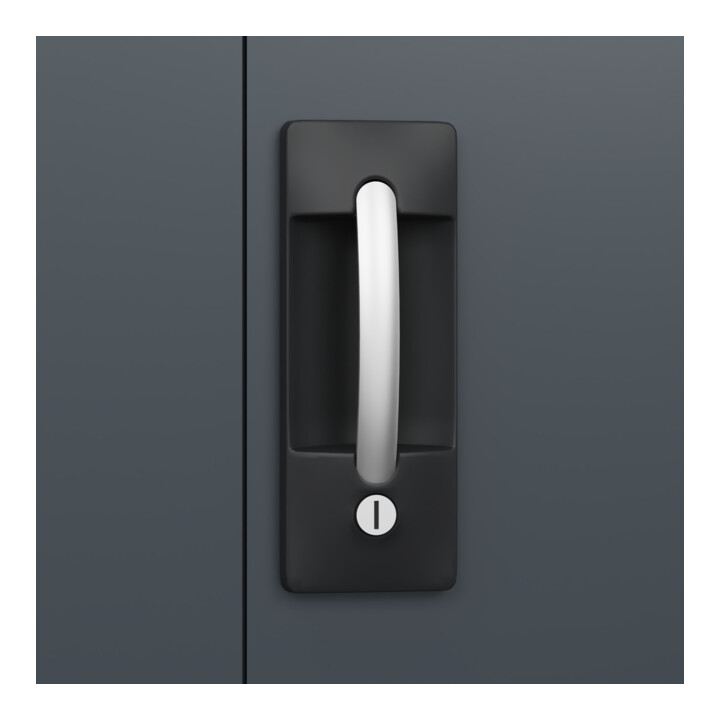 C+P Armoire lourde Acurado Pro 1950 x 1200 x 600 mm 7035/7016