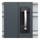 C+P Armoire lourde Acurado Pro 1950 x 1200 x 600 mm 7035/7016