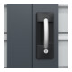 C+P Armoire lourde Acurado Pro 1950 x 1200 x 600 mm 7035/7016