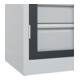 C+P Armoire lourde Acurado Pro 1950 x 1200 x 600 mm 7035/7016