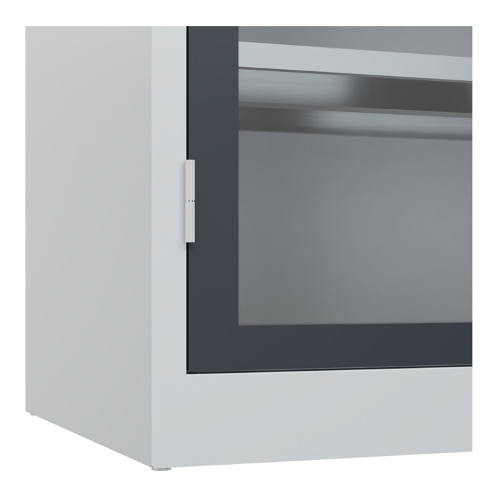 C+P Armoire lourde Acurado Pro 1950 x 1200 x 600 mm 7035/7016